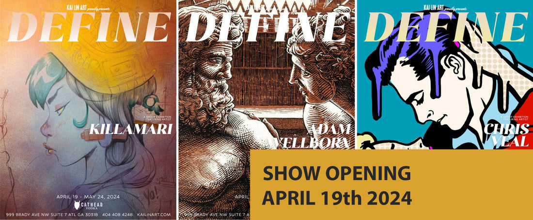 Upcoming Gallery Reception April 19 at Kai-Lin Art in Atlanta