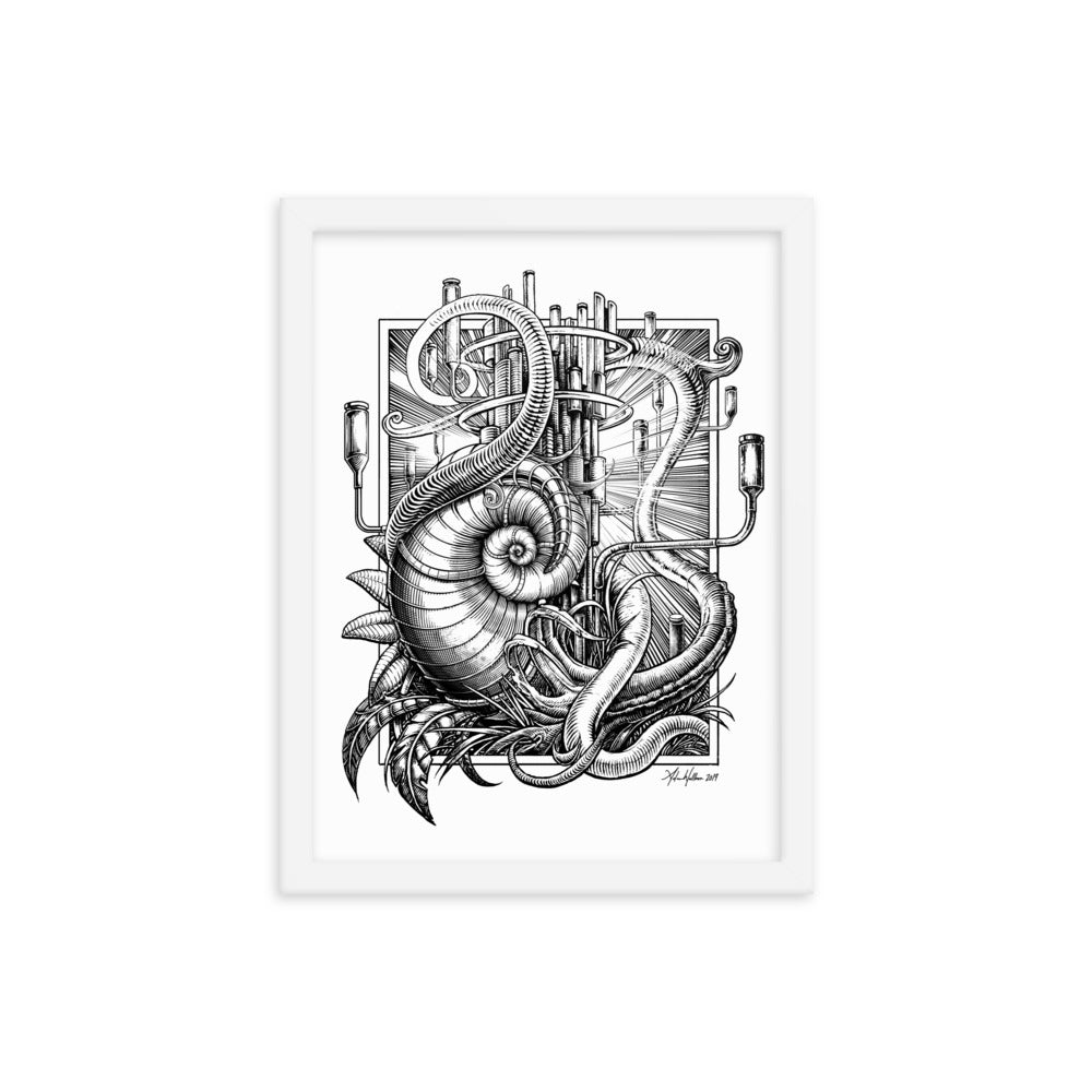 Drawn Outside the Lines of Reason - Framed Print