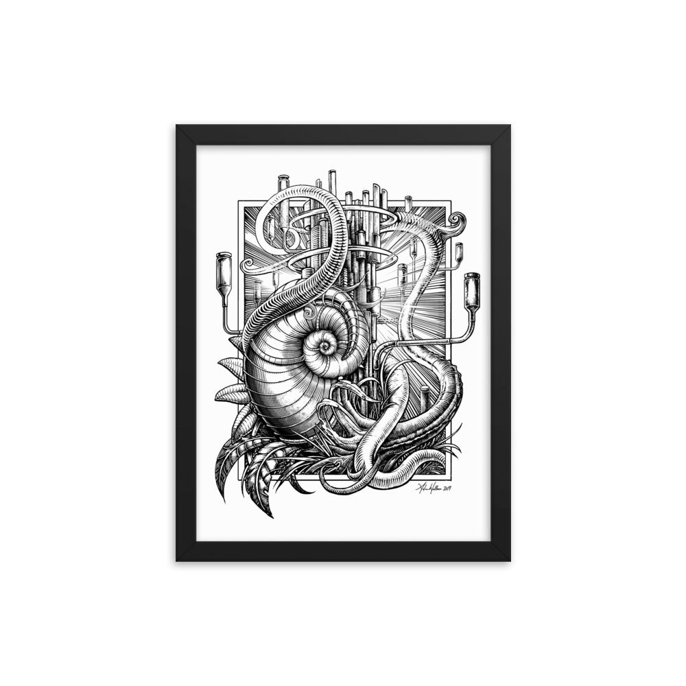 Drawn Outside the Lines of Reason - Framed Print