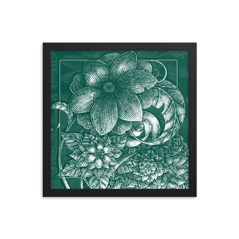 Transmute This Cold and Fated Anchor - Framed Print