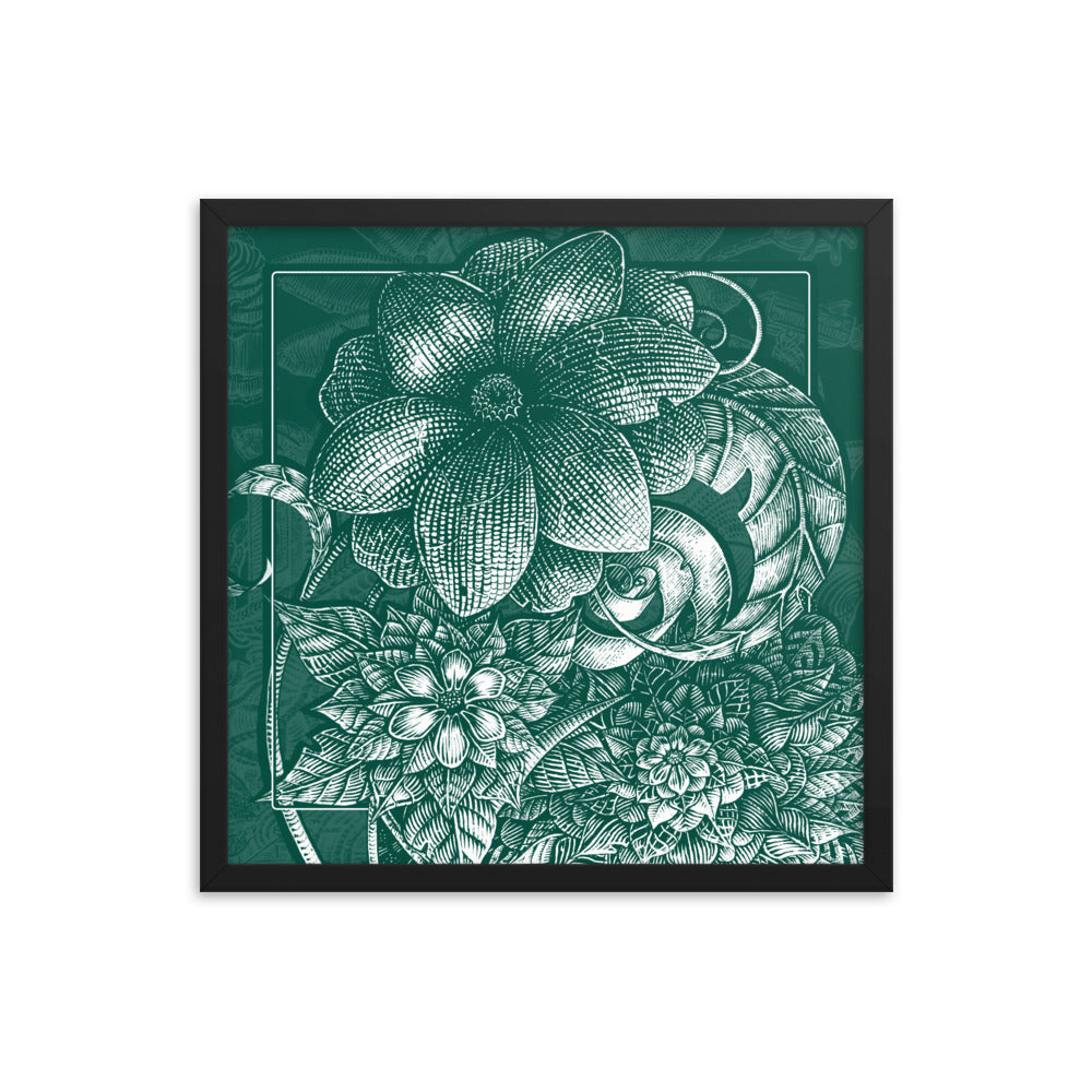Transmute This Cold and Fated Anchor - Framed Print